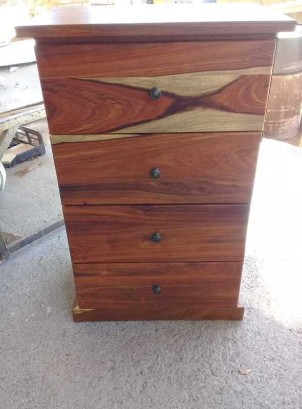 four drawer blackwood dresser